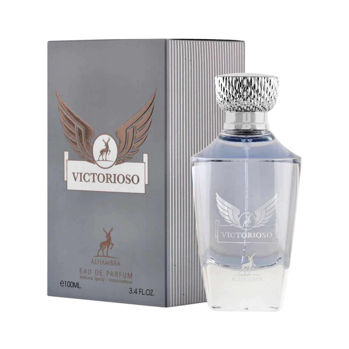 Maison Alhambra Victorioso Eau De Parfum for Men 100ml Long-Lasting Bold & Masculine Fragrance