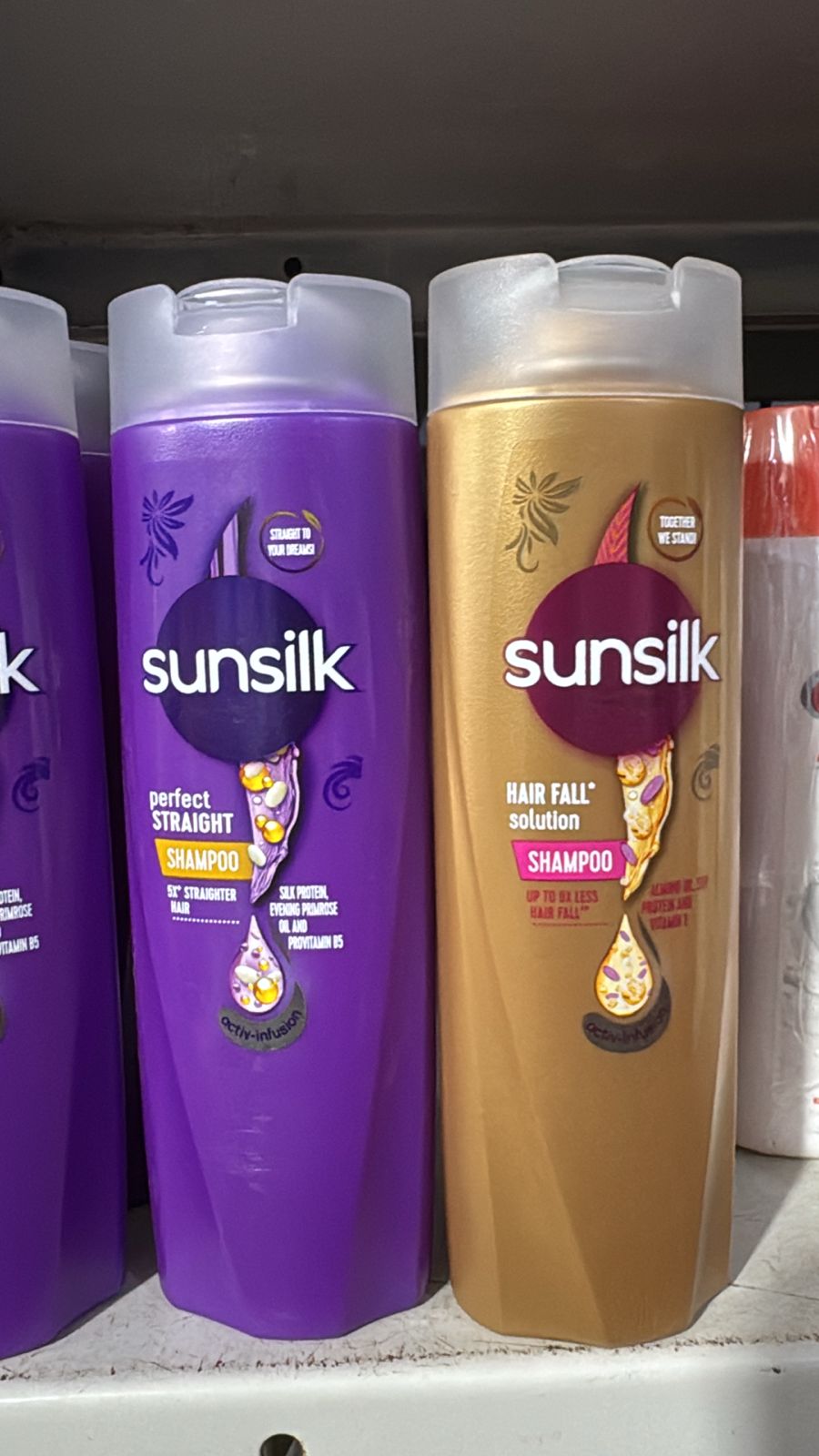 Sunsilk Perfect Straight Shampoo 5x Straighter Hair 160ml