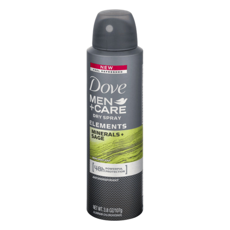 Dove Men + Care Elements Minerals & Sage antiperspirant deodorant spray with 48-hour protection for Men 150ml