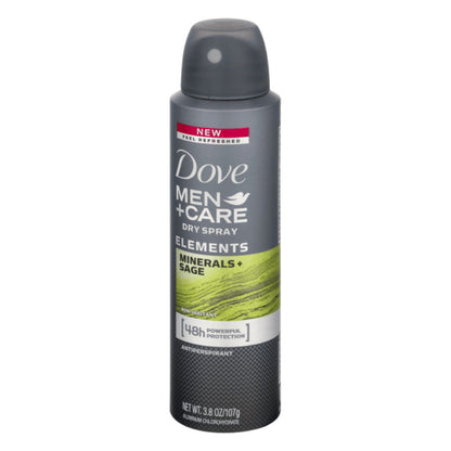 Dove Men + Care Elements Minerals & Sage antiperspirant deodorant spray with 48-hour protection for Men 150ml