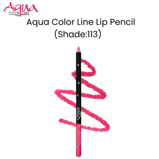 Aqua Color Line Lip Pencil (Shade:113)