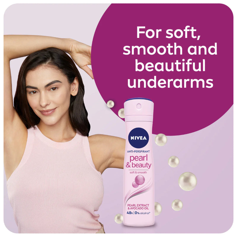 Nivea Pearl & Beauty Anti-perspirant women Spray 150ml