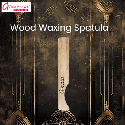 Glamorous Face Wood Waxing Spatula