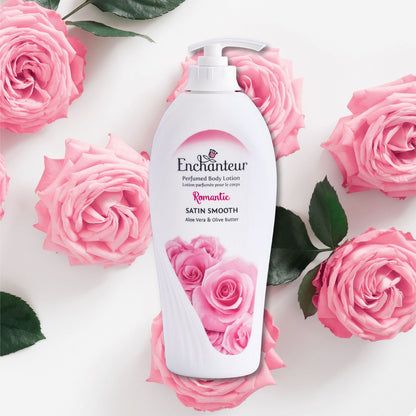 Enchanteur MoistureSilk Romantic Perfumed Body Lotion 500 ml