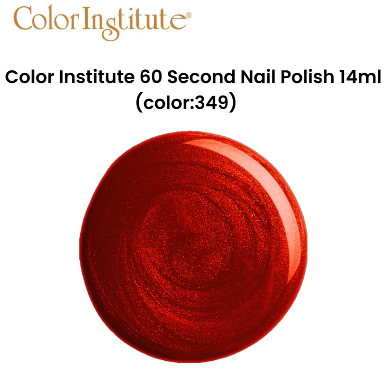 Color Institute 60 Second Nail Polish 14ml (color:349)