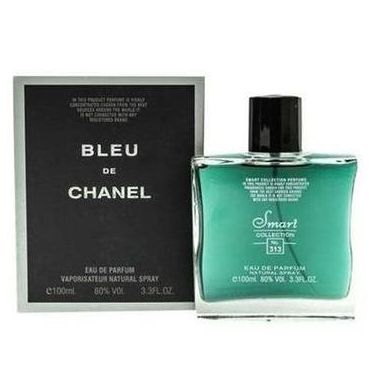 Smart Collection Bleu De Chanel Eau De Parfum 100ml – Long Lasting Fresh Woody Aromatic Masculine Fragrance Spray
