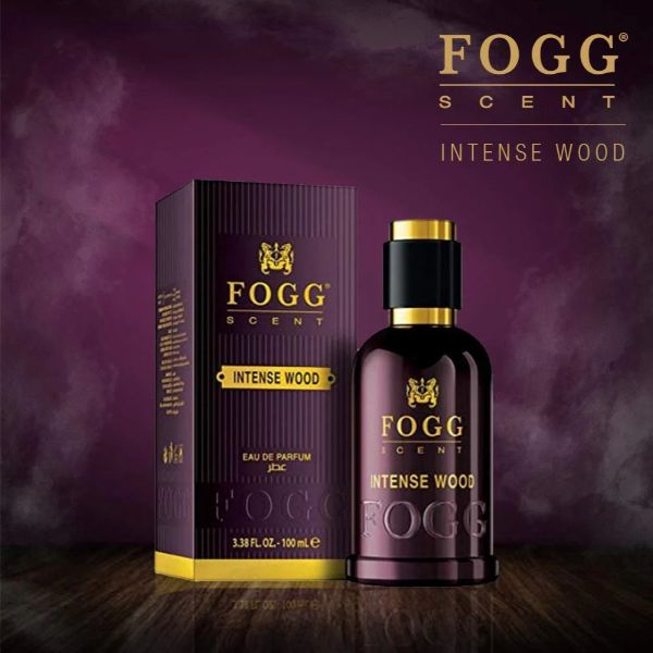 Fogg Scent Intense Wood Perfume For Men EDP 100ml – Long Lasting Eau De Parfum with Rich Woody Masculine Fragrance