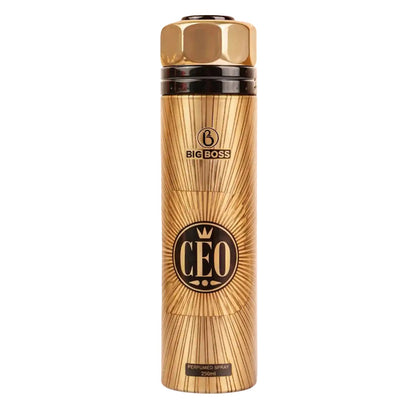 BigBoss Big Boss CEO Perfumed Spray 250ml - Long Lasting Body Mist for Men & Women, Premium Fresh & Confident Fragrance