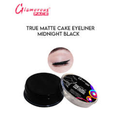 Glamorous Face Cake Eyeliner (MIDNIGHT BLACK)