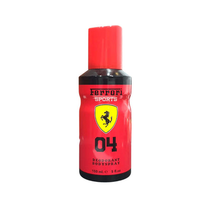 Ferrari Sports 04 Deodorant Body Spray 150ml