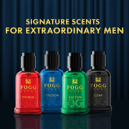 Fogg Scent Tycoon Perfume Eau de Parfum 30ml - Long Lasting Premium Fragrance Spray for Men, Compact Travel Size