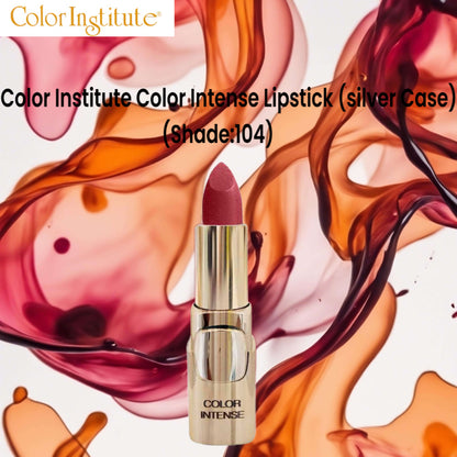 Color Institute Color Intense Lipstick (silver Case) (Shade:104)