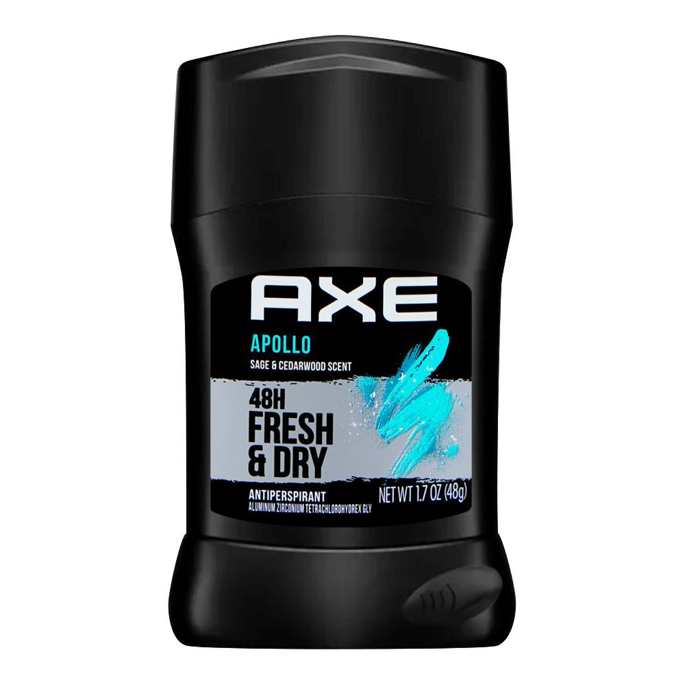 Axe Apollo Antiperspirant Deodorant Stick Sage & Cedarwood For Men 48g