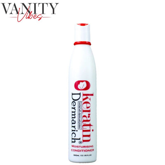 Derma Rich Keratin Moisturizing Conditioner 300ml Smooth & Nourishing Hair Care