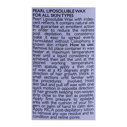 RICA Pearl Lisposoluble Wax For All Skin Types 800ml