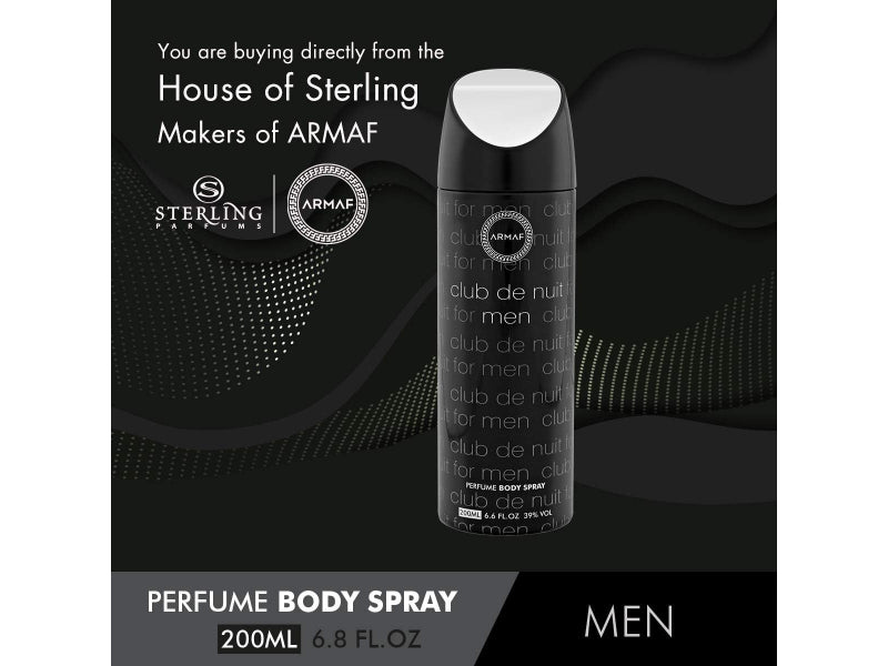 Armaf Club De Nuit Man Perfume Body Spray 200ml