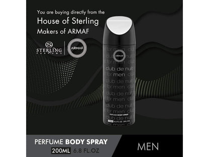 Armaf Club De Nuit Man Perfume Body Spray 200ml