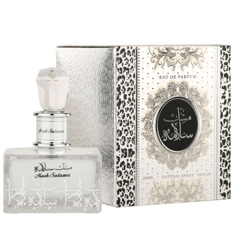 Aris Perfumes Lattafa Musk Salama Eau de Parfum for Women 100ml Original Long Lasting Perfume
