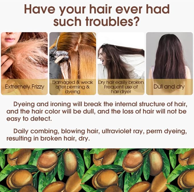 Dexe Moroccan Argan Oil Nourishing Hair & Skin Oil 100 ml Deep Moisture & Repair Care