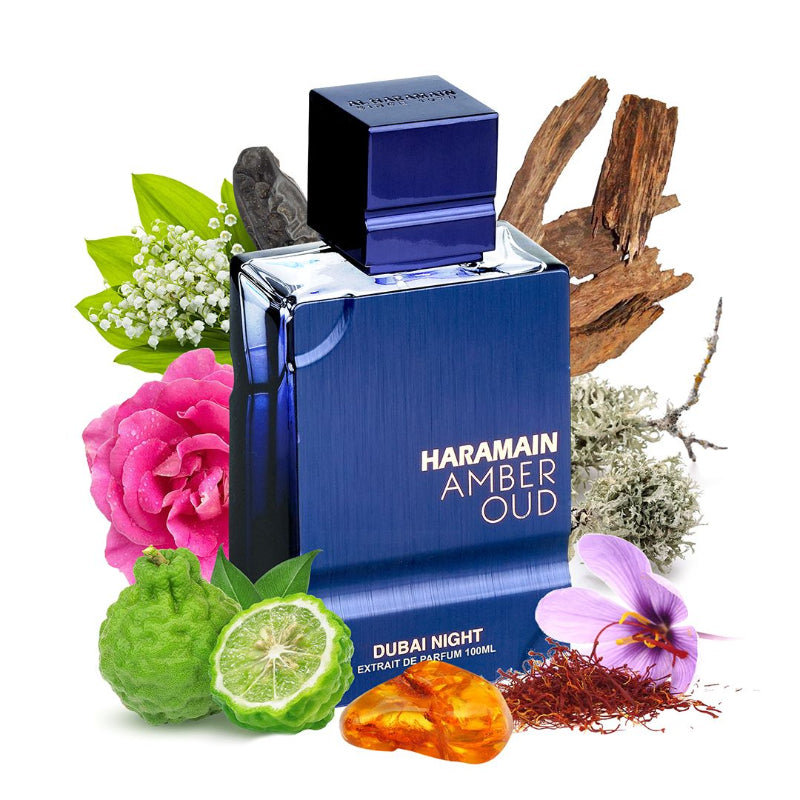 Haramain Amber Oud Dubai Night by Al Haramain Extrait De Parfum 100ml for Men And Women