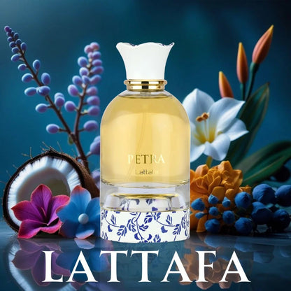 Lattafa Petra Eau de Parfum 100ml - Long Lasting Original Luxury Unisex Fragrance for Men & Women