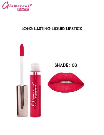 Glamorous Face Long Lasting Liquid Lipstick (shade 03)