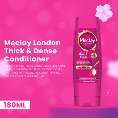 Meclay London Thick & Dense Hair Botox Therapy Conditioner 180ml