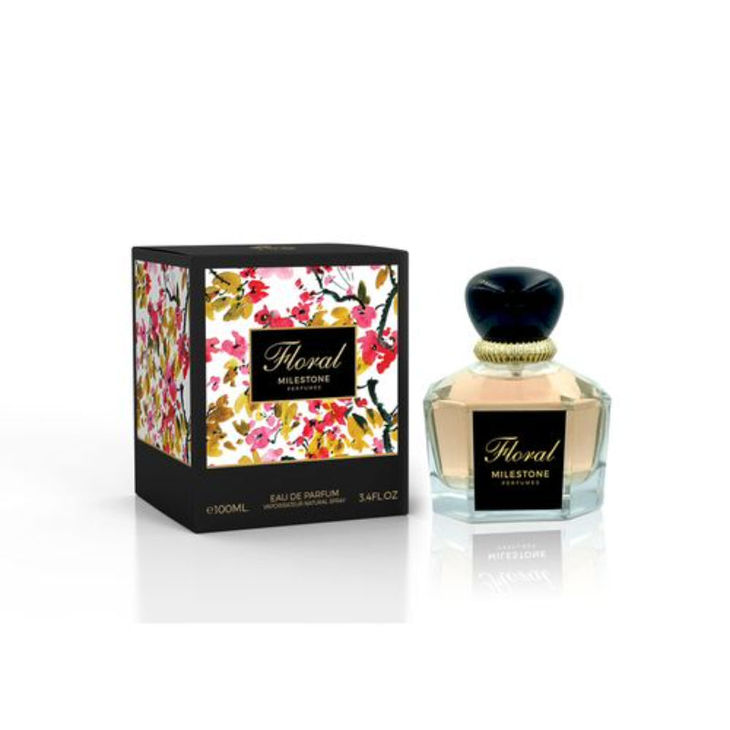 Floral by Milestone Eau de Parfum 100ml - Long Lasting Luxury Floral Fragrance for Women