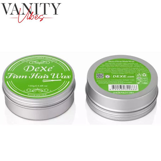 DEXE Firm Hair Wax Strong Hold 130 g Long-Lasting Hold & Defined Hairstyle (Green)