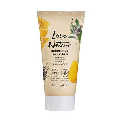 Oriflame Love Nature Nourishing Face Cream With Chia & Honey 50ml