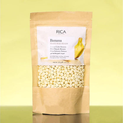 Rica Banana Hard Wax Beads - 150 G