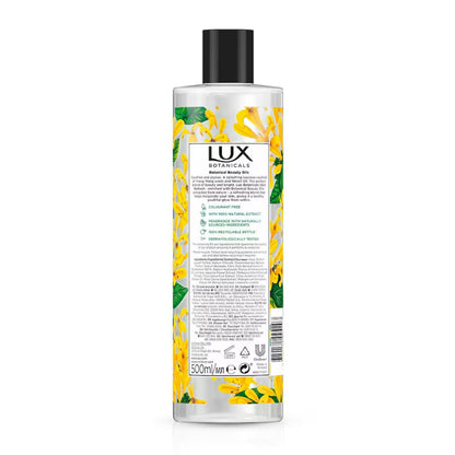 Lux Botanicals Ylang Ylang & Neroli Oil Daily Shower Gel 500ml Nourishing Cleanse & Floral Freshness