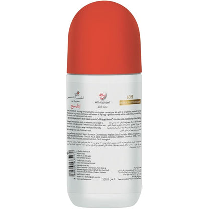 Enchanteur Enticing Roll-On Deodorant 50ml - Long Lasting Floral Fruity Fragrance Anti-Perspirant for Women Freshness & Odor 