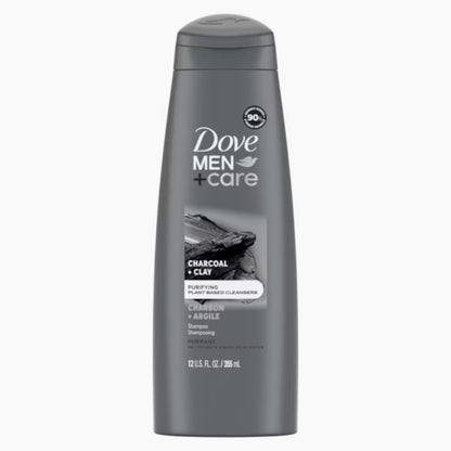 Dove Men+Care Charcoal + Clay Purifying Shampoo 355ml