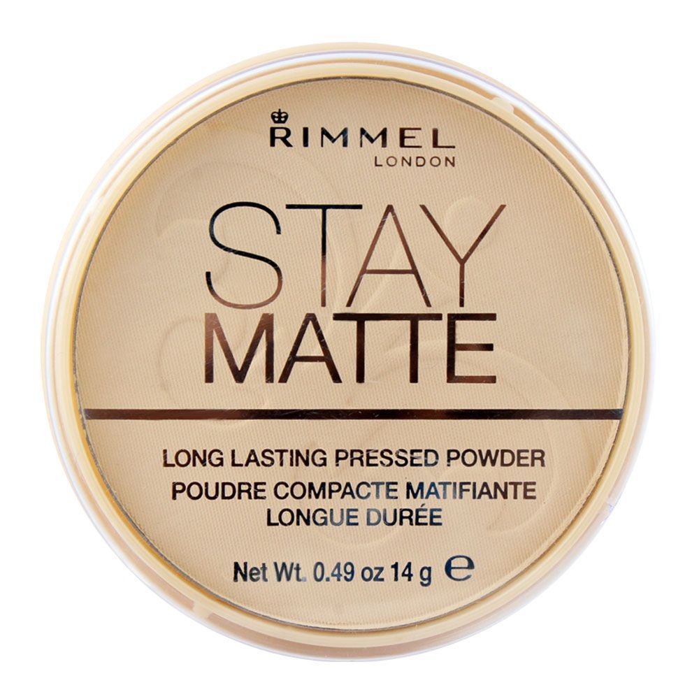 Rimmel Stay Matte Pressed Powder-001 Transparent
