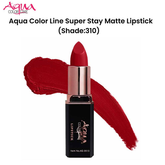 Aqua Color Line Super Stay Matte Lipstick (Shade:310)