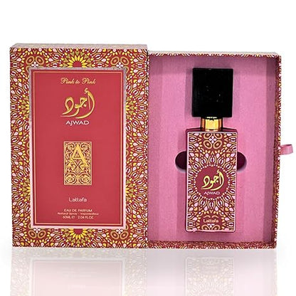 Lattafa Ajwad Pink to Pink EDP for Men And Women -60ml