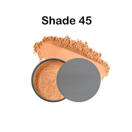 "Aqua Color Line Hd Stay Matte Powder Foundation Shade 45