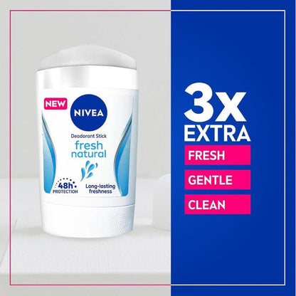 Nivea Fresh Natural Infini Fresh 48H Deodorant Stick 50ml