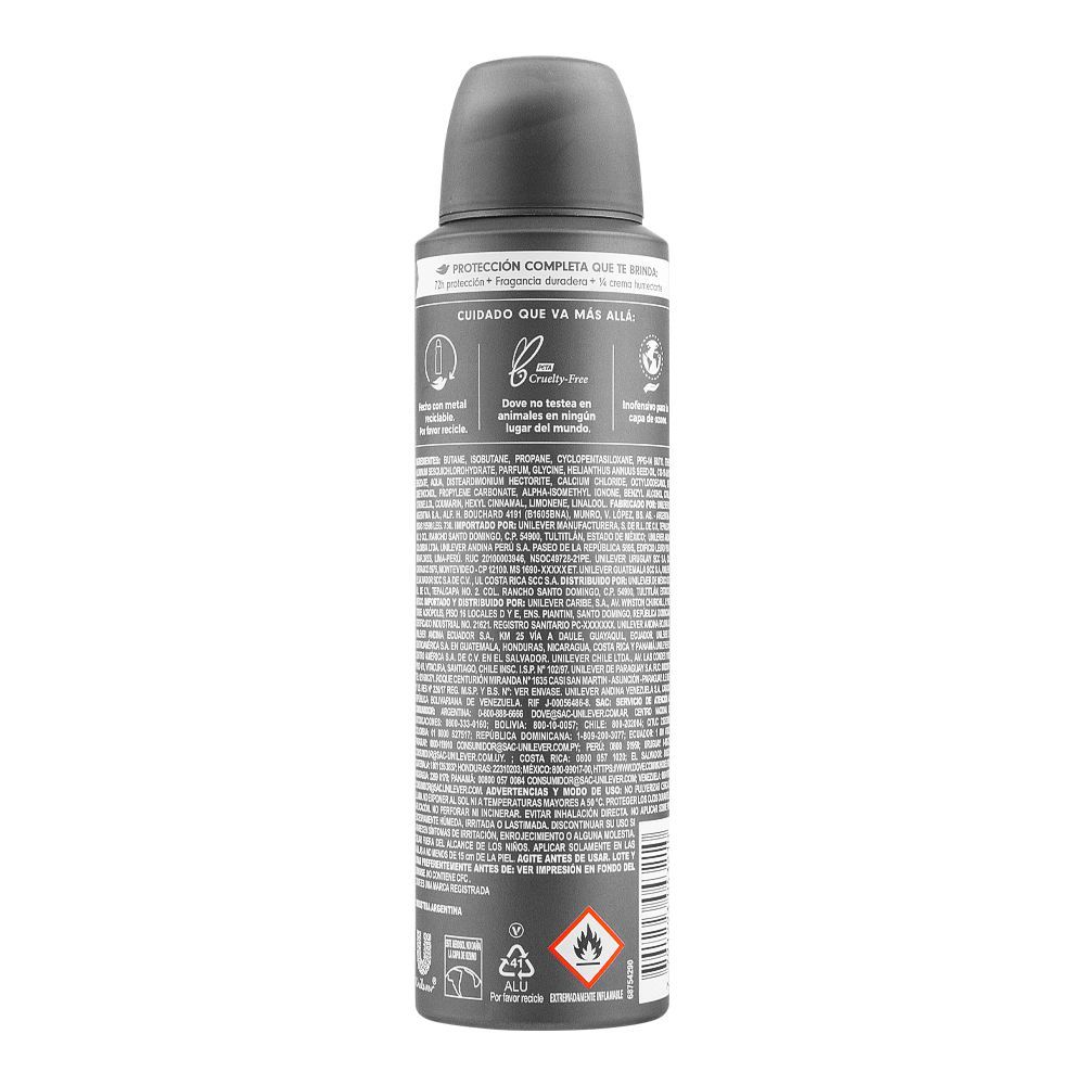 Dove Men + Care Proteccion Total 72H Anti-Transpirant Deodorant Spray 150ml