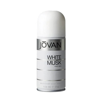 Jovan White Musk for Men Body Spray 150ml Masculine Fresh & Musk Fragrance