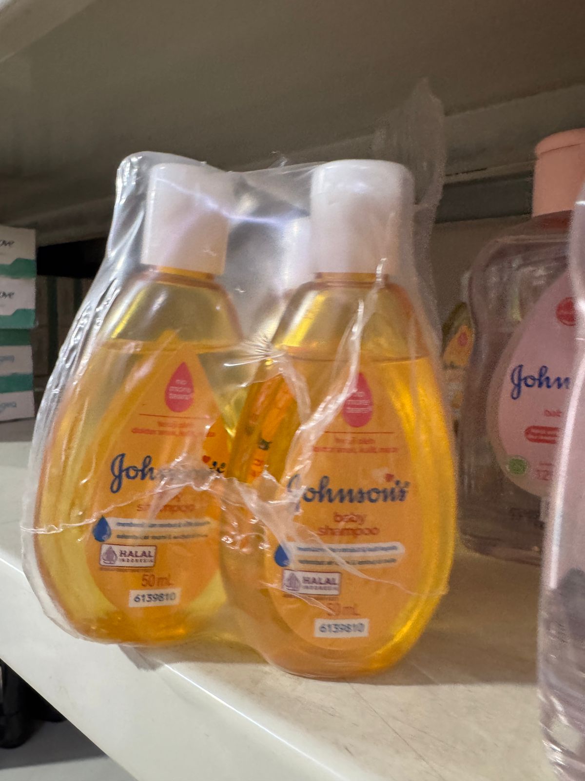Johnson’s Baby Shampoo No More Tears 50ml – Gentle Tear-Free Formula for Babies