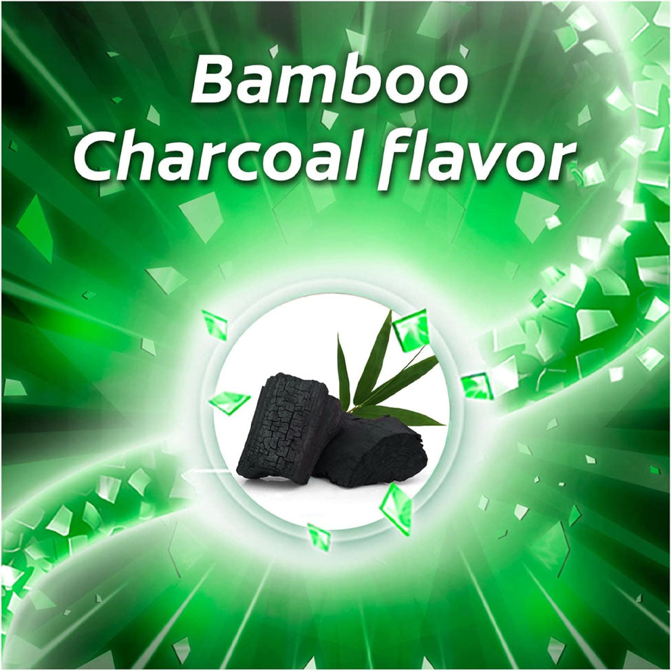 Colgate MaxFresh Bamboo Charcoal Toothpaste with Whitening Strips 100ml Fresh Breath & Whitening Care