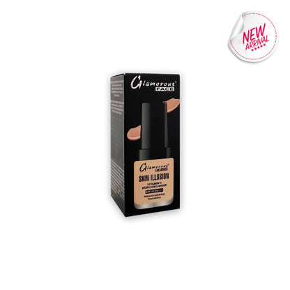 Glamorous Face Skin Illusion Vitamin C Liquid Foundation 25ml (SHADE:120)