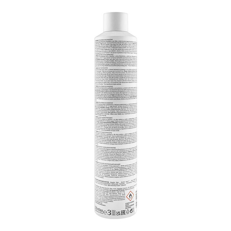 Schwarzkopf Osis+ Hold Fixation Session Extra Strong Hold Hairspray 500ml Long-Lasting Control & Maximum Hold