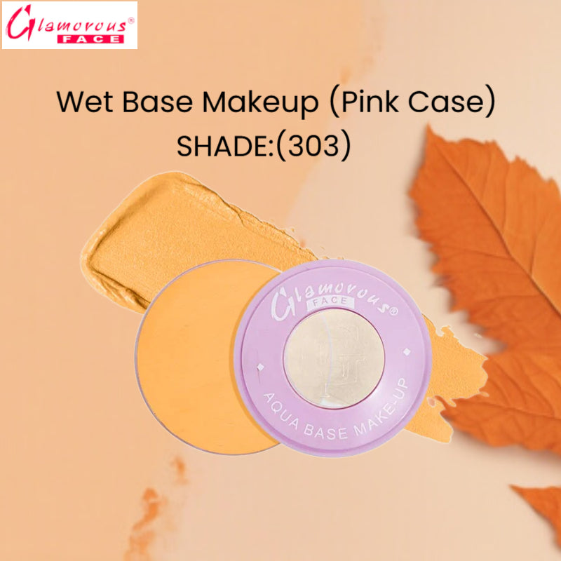 Glamorous Face Wet Base Makeup (Pink Case) (SHADE:303)