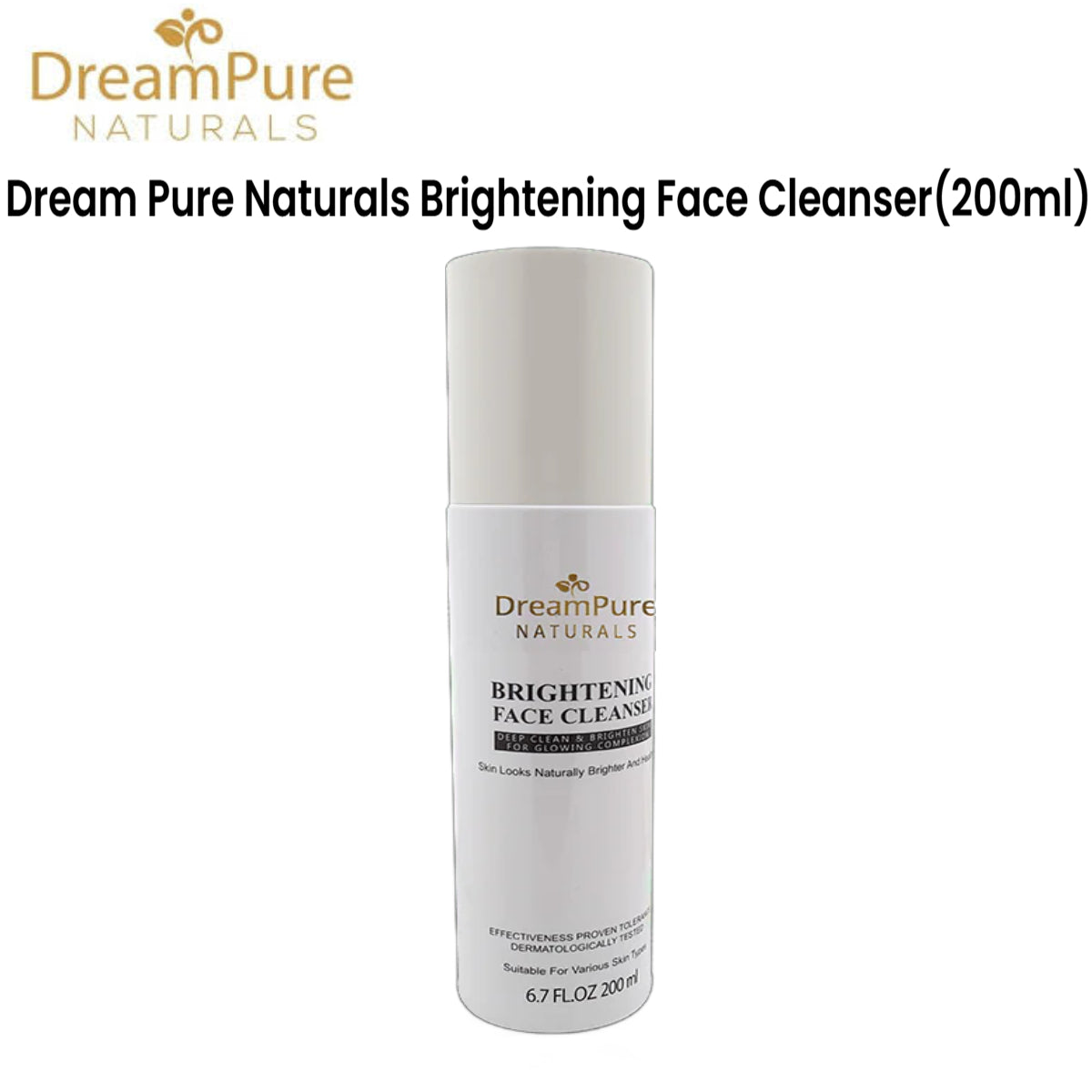 Dream Pure Naturals Brightening Face Cleanser(200ml)