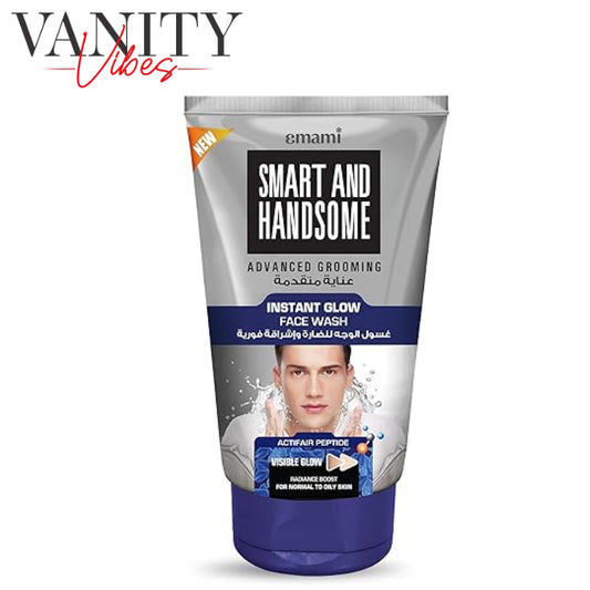 Emami Smart and Handsome Advanced Instant Glow Face Wash 100g For Men