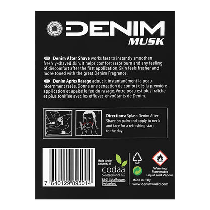 Denim After Shave Musk 100ml