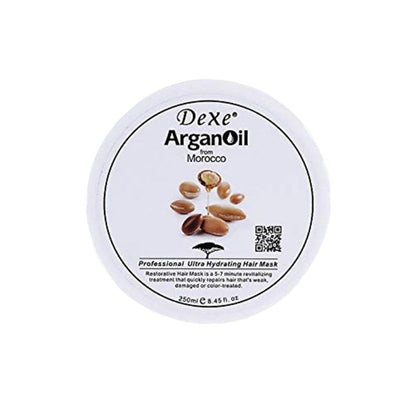 Dexe Argan Oil Hair Mask 250 ml Deep Conditioning, Repair & Smooth Hair Care